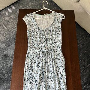 Boden Polka Dot Sleeveless Dress Women's 6R